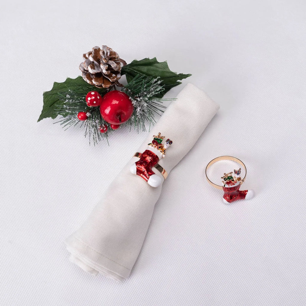 Rond de serviette Karaca Home Socks 2 Pcs