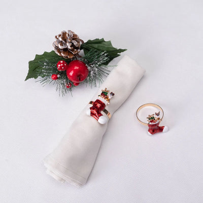 Rond de serviette Karaca Home Socks 2 Pcs