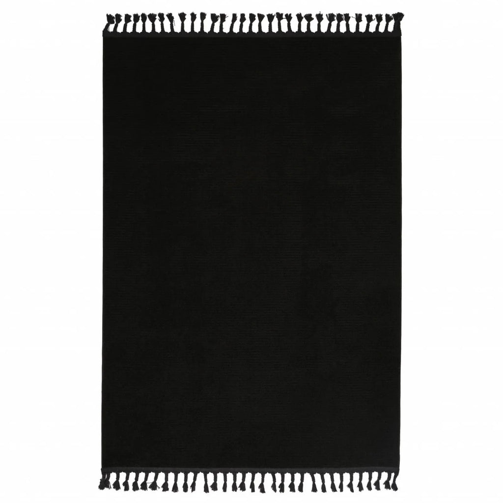 KASMIR HALI 7/24 DORT MEVSIM BLACK 200X2