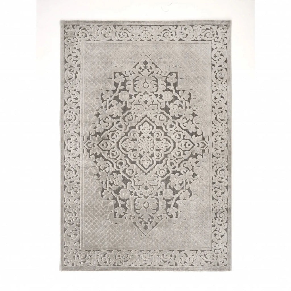 KASMIR HALI 7/24 QUEEN, 160X230 CM, GRİ