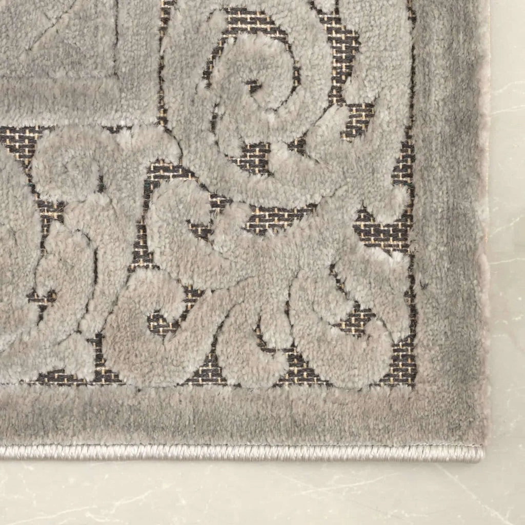KASMIR HALI 7/24 QUEEN, 120X180 CM, GRİ