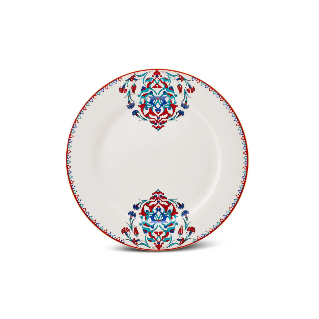 Service de table en porcelaine Karaca Nakkas pour 6 personnes, 24 pièces