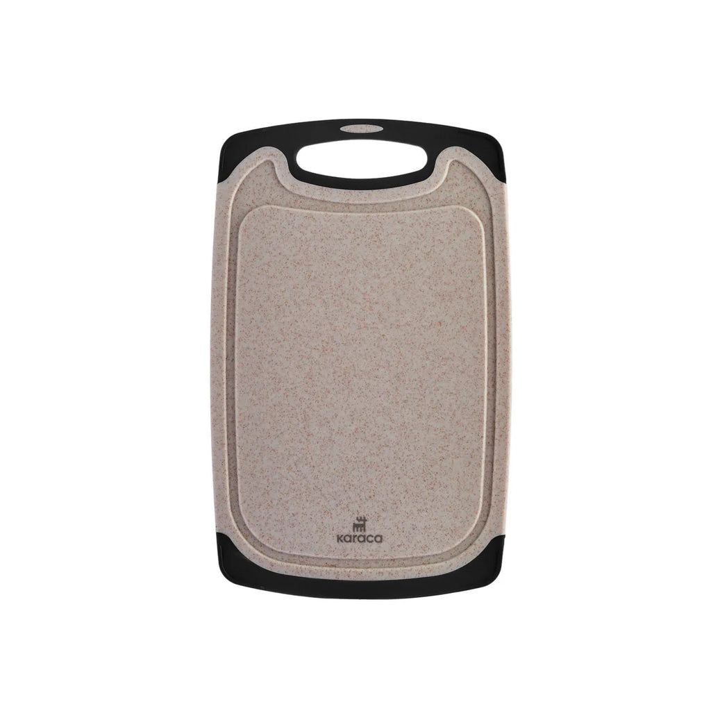 Planches à découper Karaca Daily aspect granit, 2 pièces, couleur crème