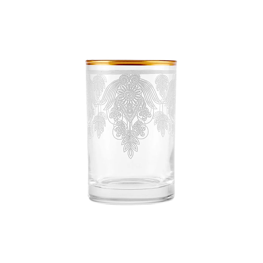 Verre à café Karaca Derin 6 pièces, gold
