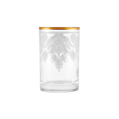 Verre à café Karaca Derin 6 pièces, gold