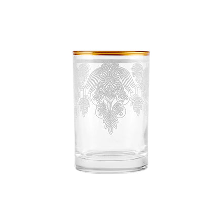 Verre à café Karaca Derin 6 pièces, gold