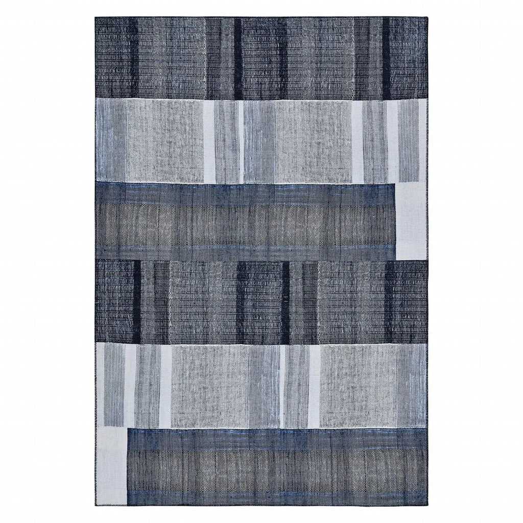 Tapis Kasmır Halı Décoratif  Art Trend, Profond Bleu 80X300