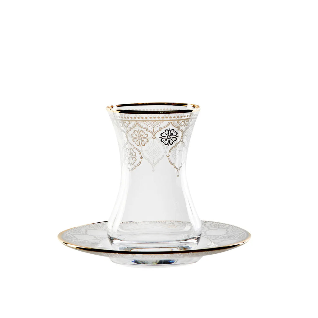 Verres Karaca Hailey, 49 pièces, doré