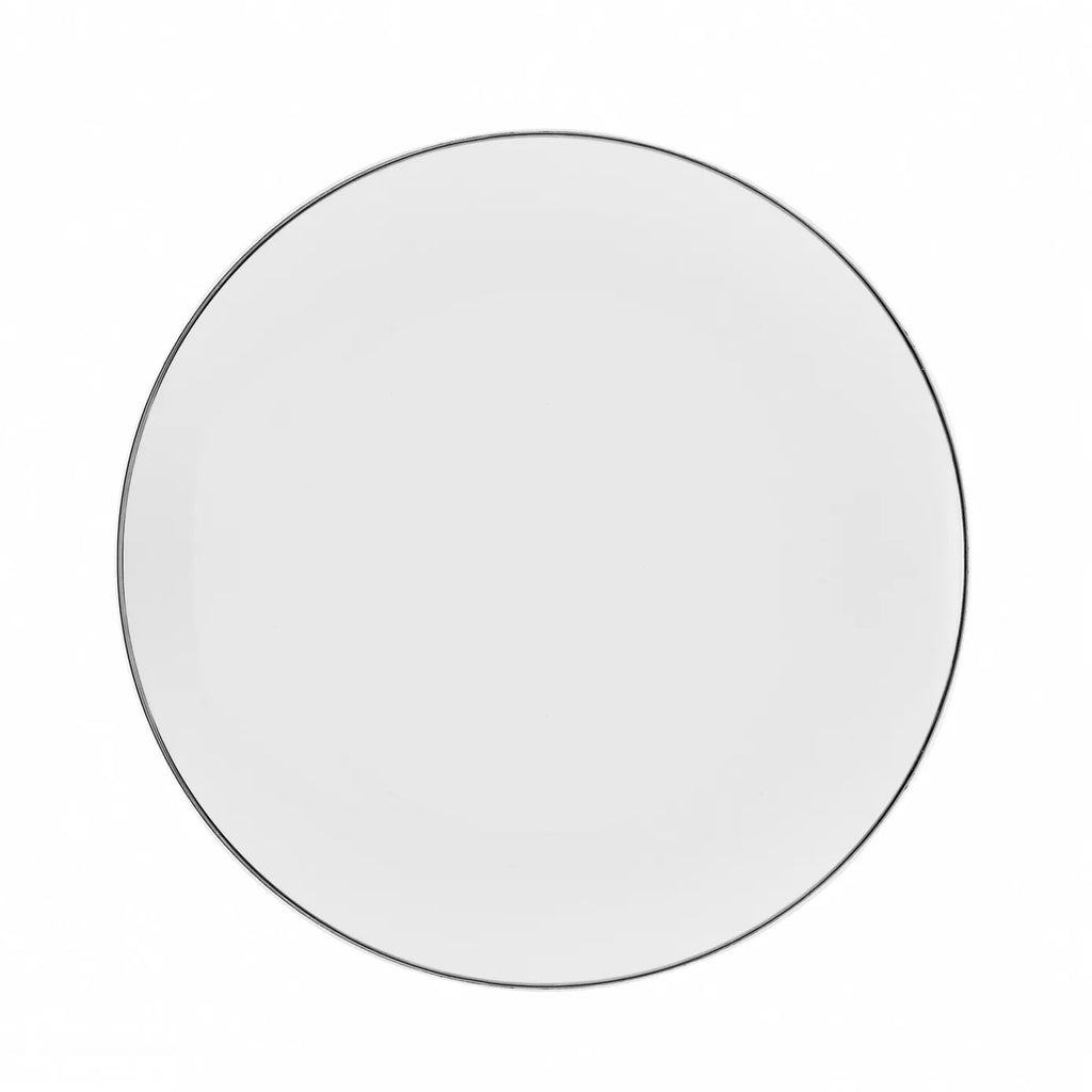Service de table Karaca Rowan pour 12 personnes, 69 pièces, New Generation Bone, platinum