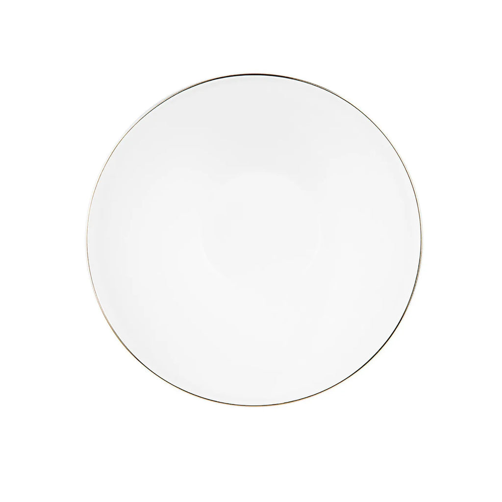 Karaca Red Carpet Collection Service de table Streamline New Saturn 59 pièces, 12 personnes, New Generation Bone, platine