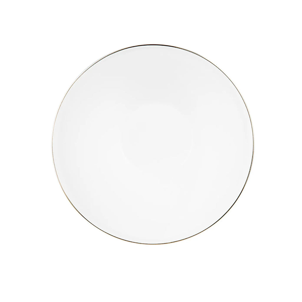 Karaca Red Carpet Collection Service de table Streamline New Saturn 59 pièces, 12 personnes, New Generation Bone, platine