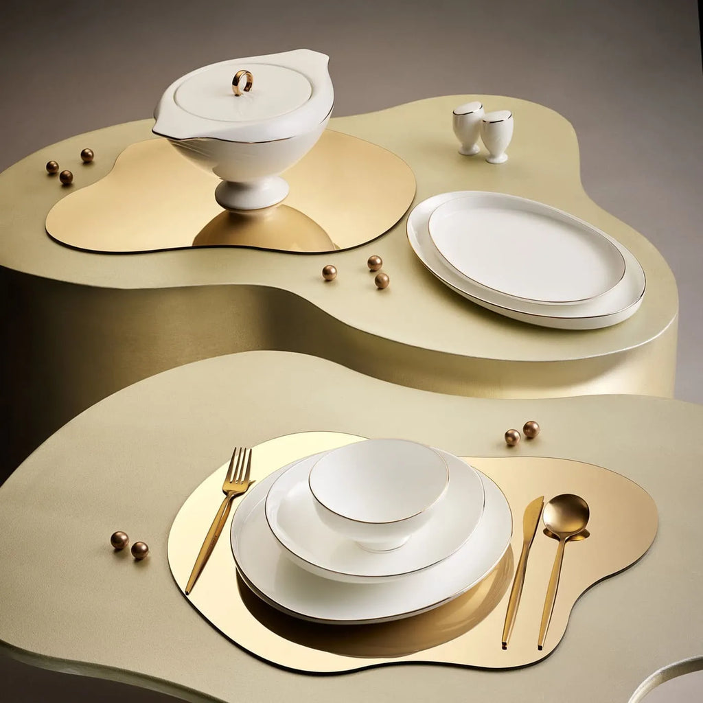 Service de table Karaca Fine Pearl Extra Wilderness pour 12 personnes, 62 pièces