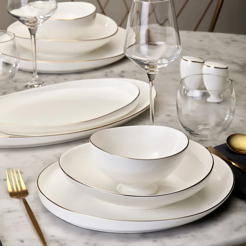 Service de table Karaca Fine Pearl Extra Wilderness pour 12 personnes, 62 pièces