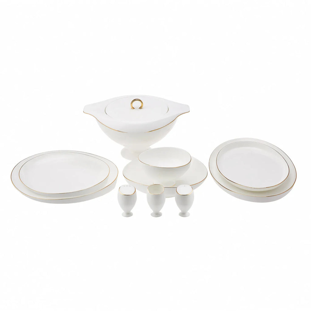 Service de table Karaca Fine Pearl Extra Wilderness pour 12 personnes, 62 pièces