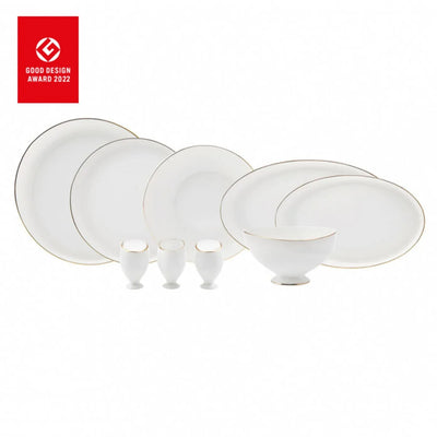 Service de table Karaca Fine Pearl Extra Wilderness pour 12 personnes, 62 pièces