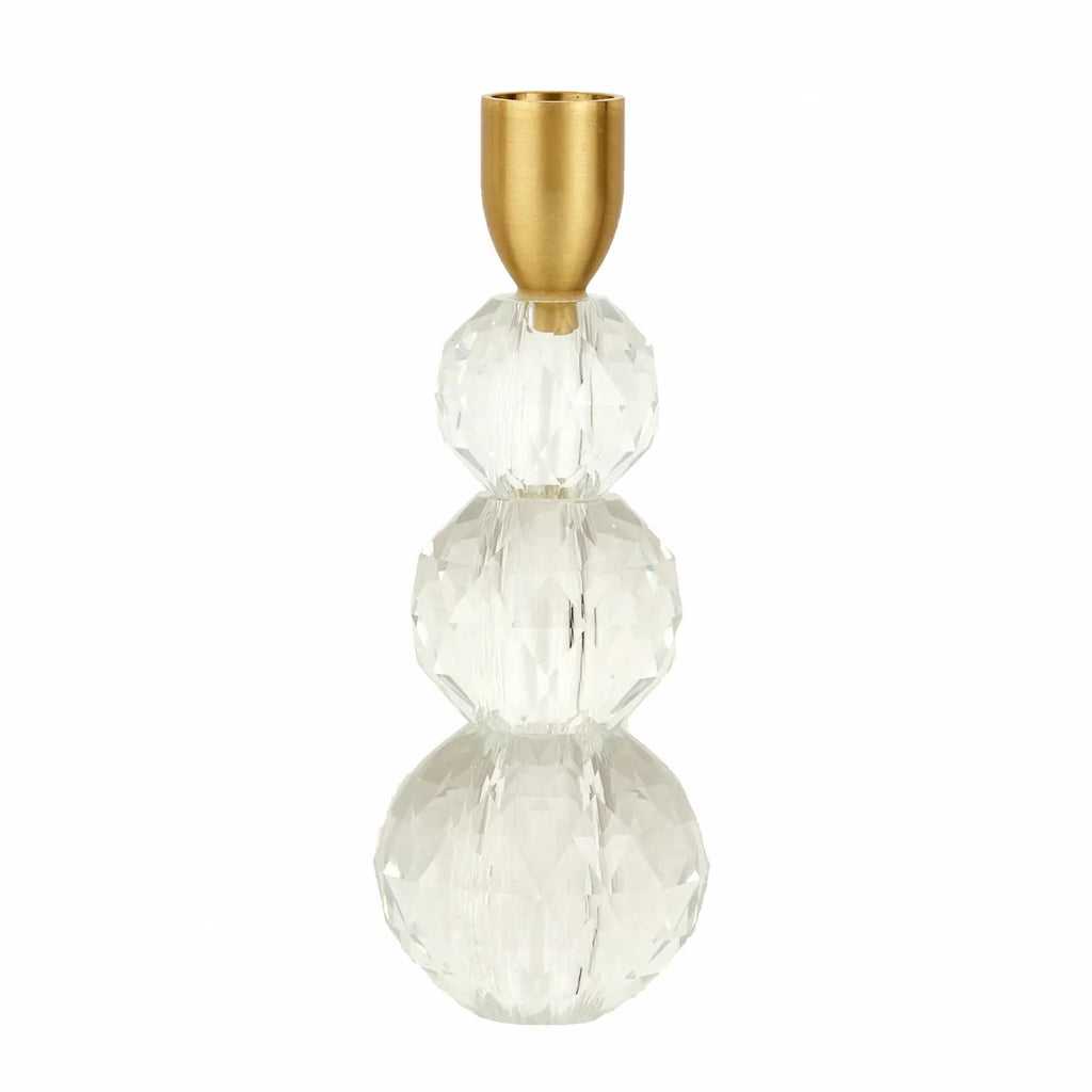Chandelier en verre transparent Karaca Home Vicki, 6x17 cm