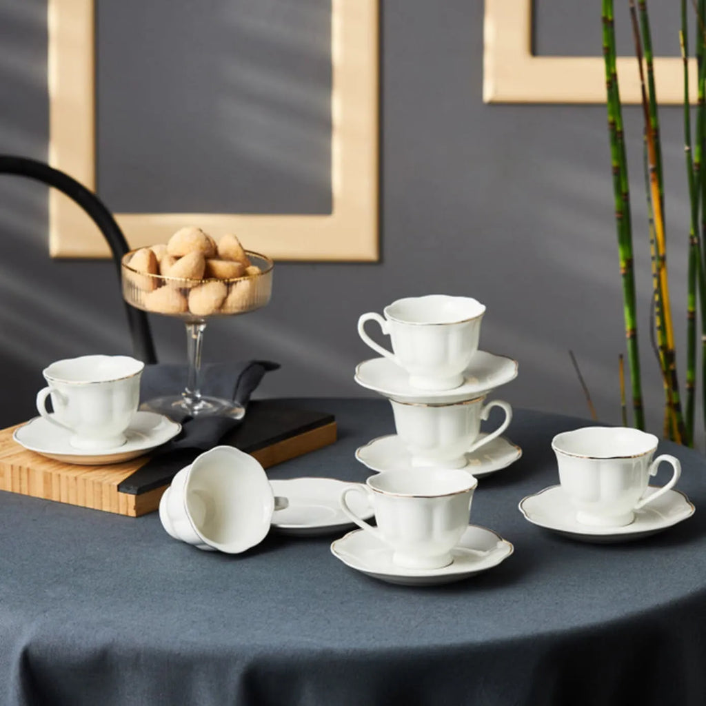 Coffret de tasses à café Karaca Cloche pour 6 personnes, 90 ml