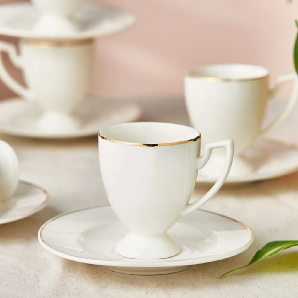 Coffret de tasses à café Karaca Boyoz pour 6 personnes, 85 ml