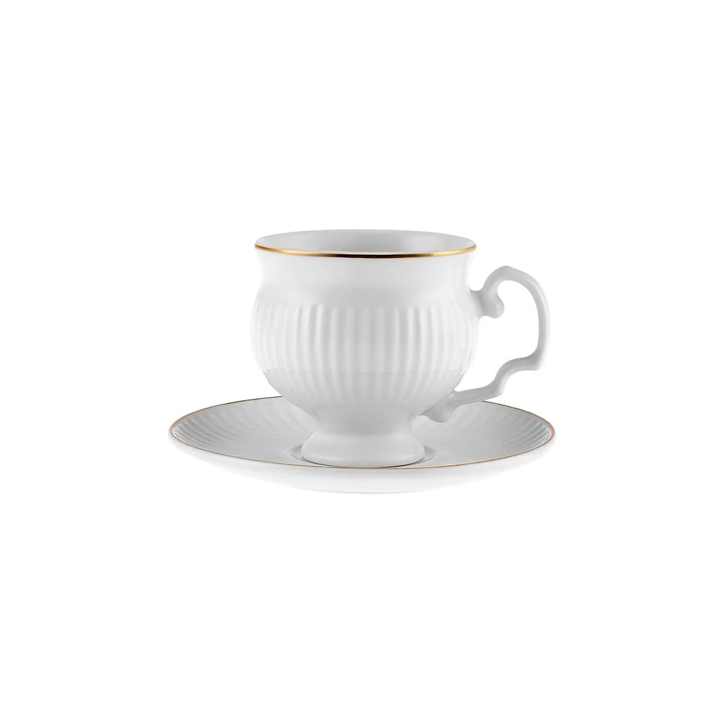 Coffret de tasses à café Karaca Malta pour 6 personnes, 100 ml