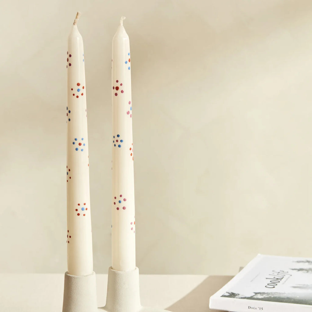 Bougeoir Karaca Home Flower 2 pièces, doux