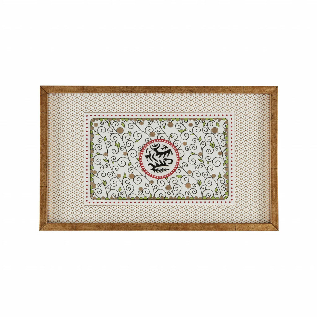 Plateau Karaca Home x Arslantepe Sceau, décoratif, 24x39 cm