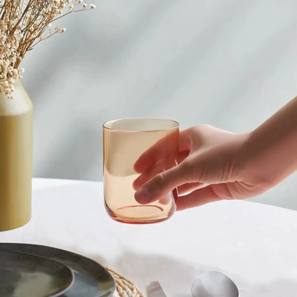 Set de verres à eau Karaca Salmon, 3 pièces, 350 ml