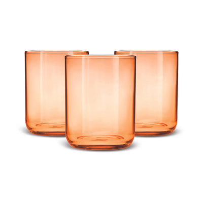 Set de verres à eau Karaca Salmon, 3 pièces, 350 ml