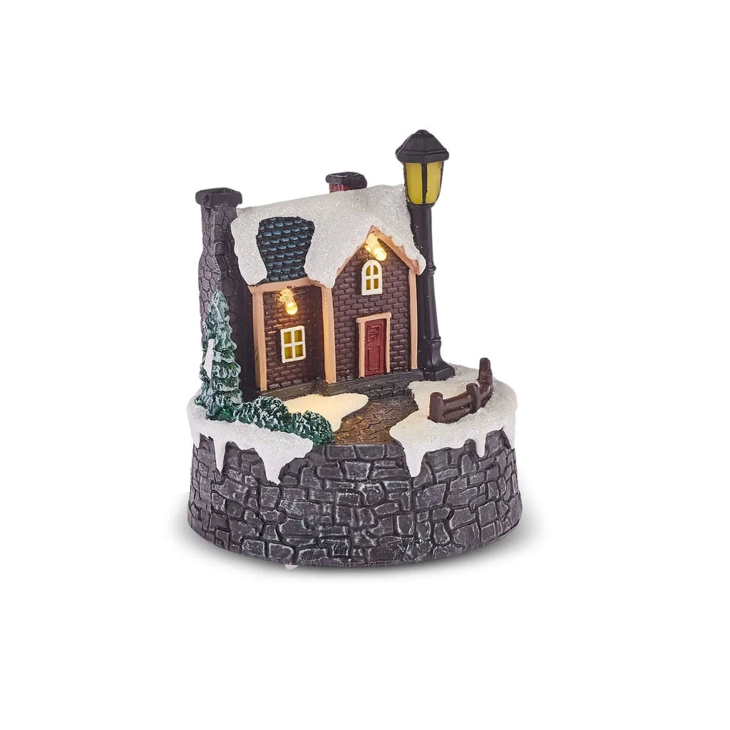 Objet lumineux à led, Karaca Noël Maison, 9X9X10,5 cm