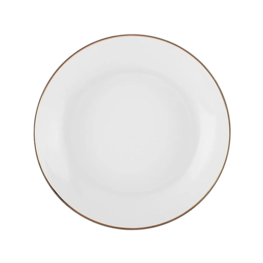 Service de table Karaca Epsilon pour 12 personnes, 76 pièces, New Generation Bone, or