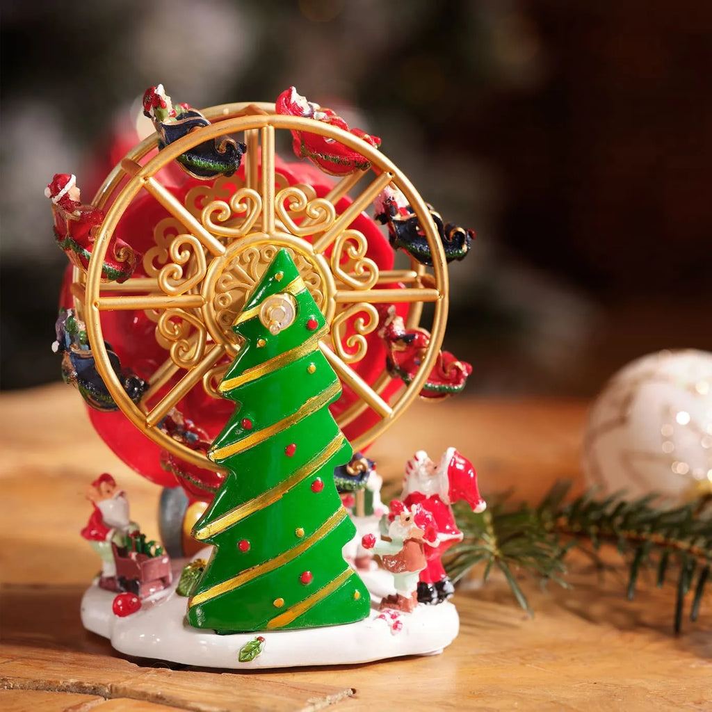 Grande roue - Objet musical et mobile Karaca Home Noël
