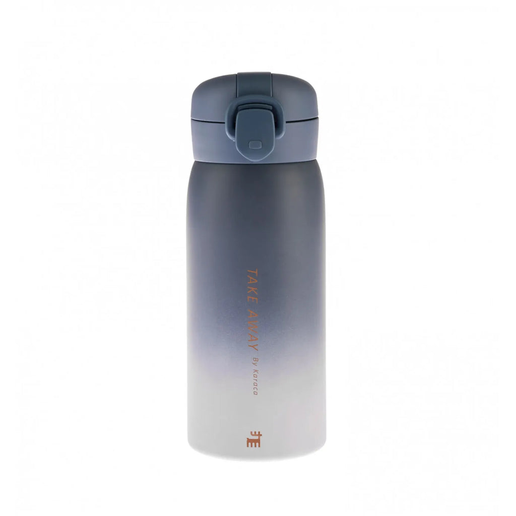 Thermos Karaca Skyfall étanche, acier, 350 ml, bleu