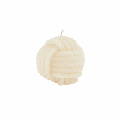 Bougie Karaca Home Rope crème, 6 cm