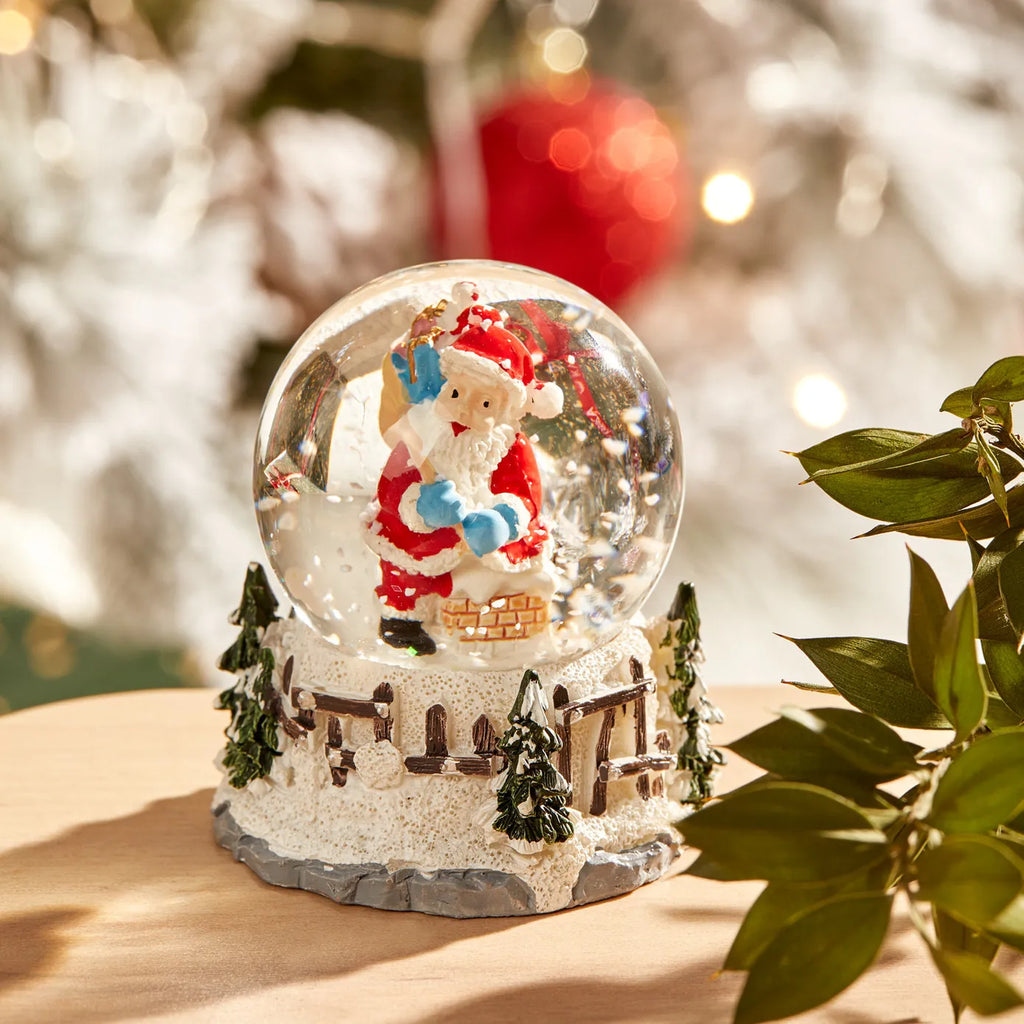Karaca Home New Year Boule à Neige Père Noël