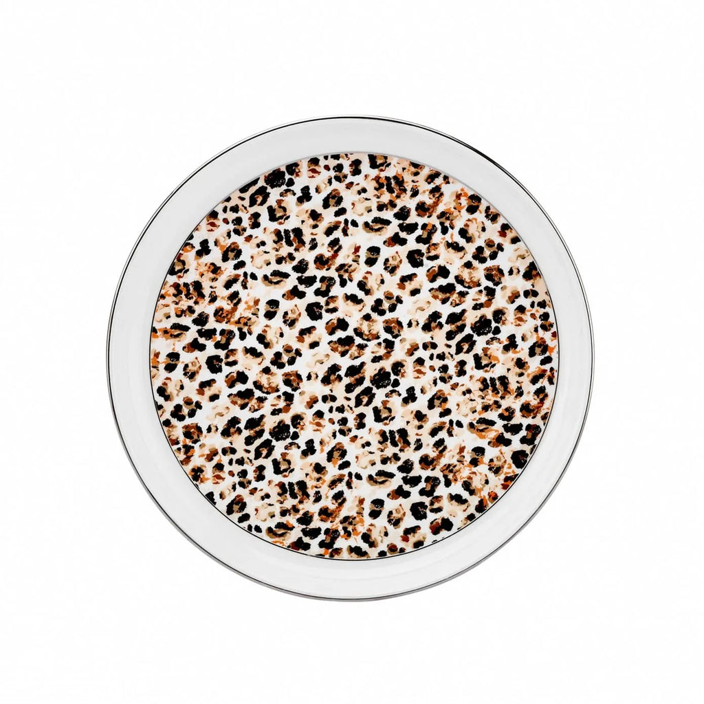 Service de table Karaca Streamline Safari pour 12 personnes, 59 pièces, New Generation Bone