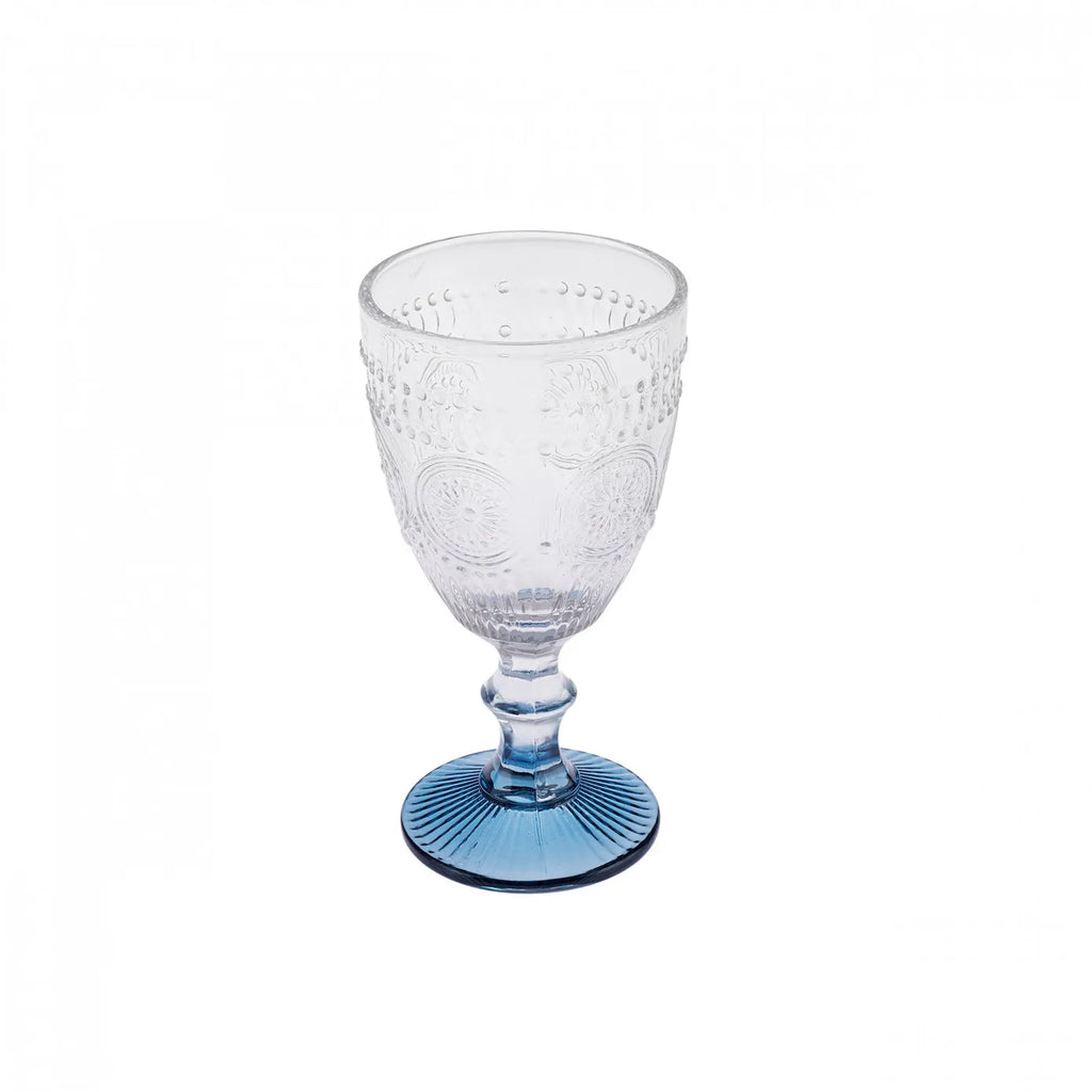 Goblet Karaca Sunflower, bleu