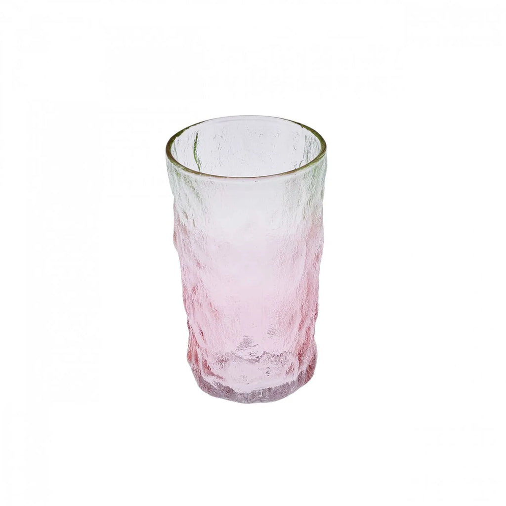 Verre à boisson Karaca Glacier, 383 ml, rouge vert