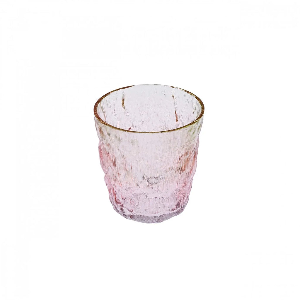 Verre à eau Karaca Glacier, 287 ml, rouge vert