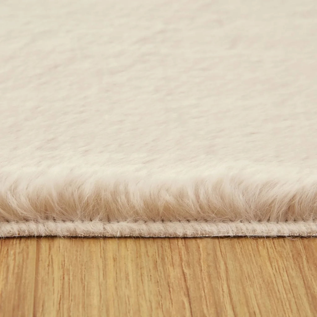 Tapis Kashmir Carpet 7/24 Cosy Premium, 120x120 cm, beige
