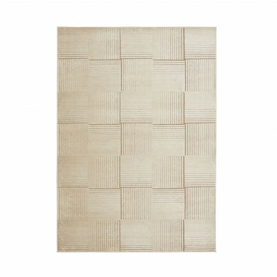 Tapis Kaşmir Halı 7/24 Scandinave Elin beige, 200x290 cm