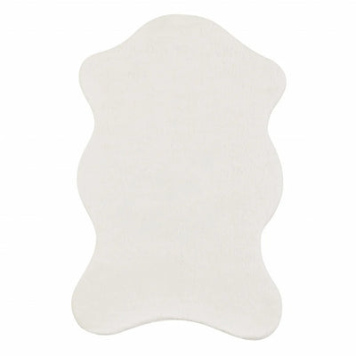 Tapis Kaşmir Halı 7/24 Cosy Premium blanc, 100x150 cm