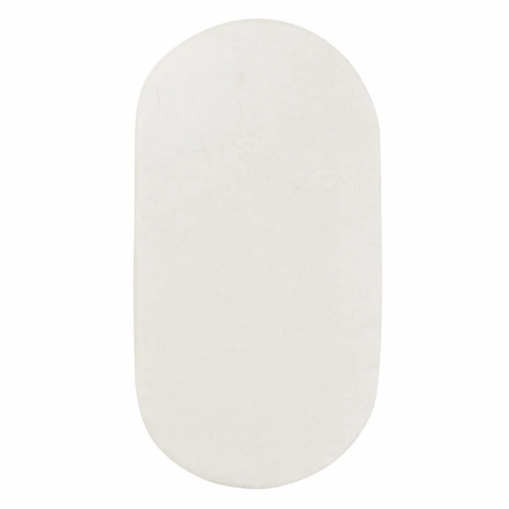 Tapis Kaşmir Halı 7/24 Cosy Premium blanc, 80x150 cm