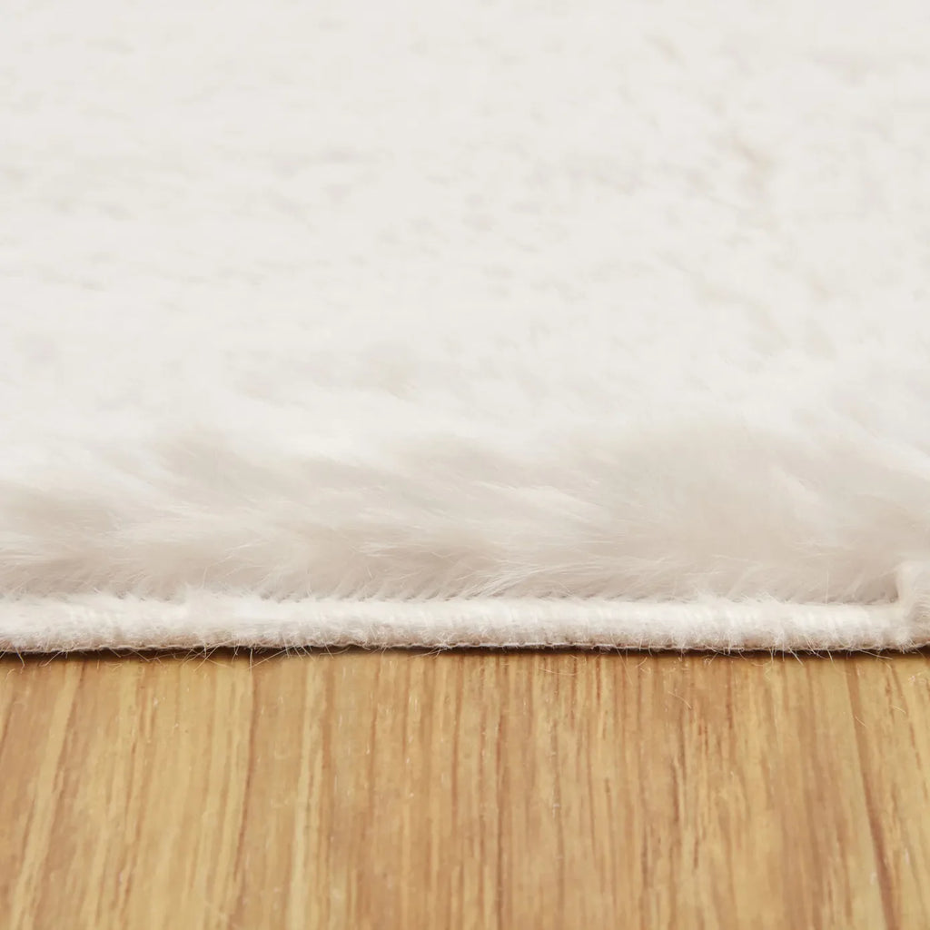 Tapis Kaşmir Halı 7/24 Cosy Premium blanc, 150x230 cm