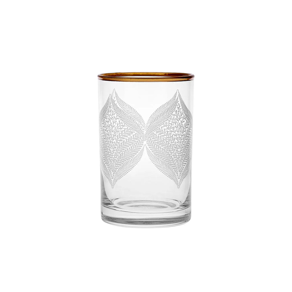 Verres à eau pour café turc Karaca Defne 6 pièces, or