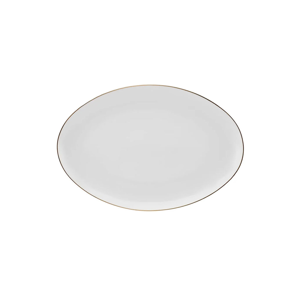 Service de table Karaca Esbelto pour 12 personnes, 56 pièces, New Generation Bone, or