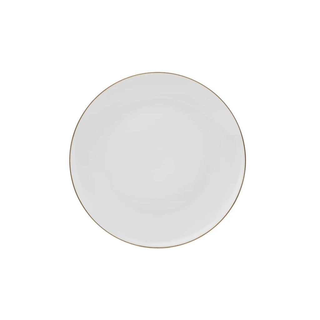 Service de table Karaca Esbelto pour 12 personnes, 56 pièces, New Generation Bone, or