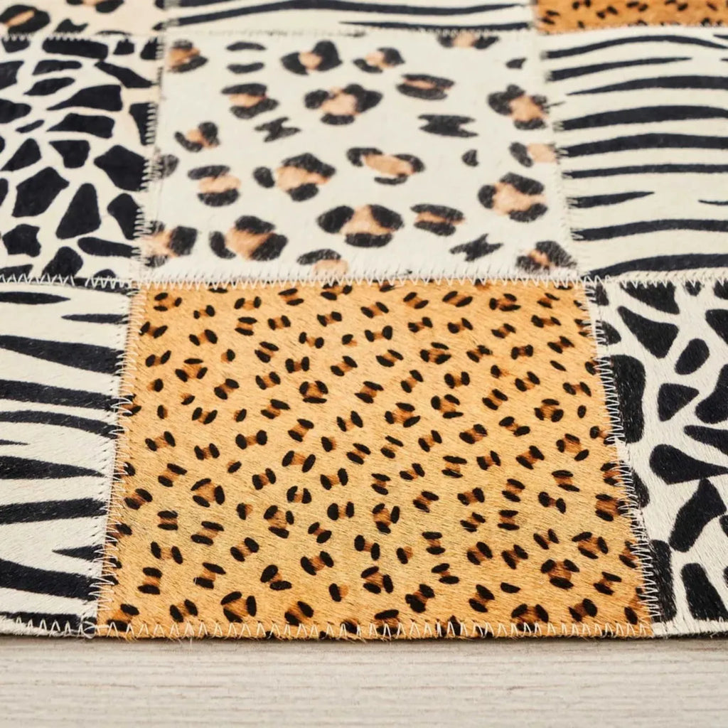 Tapis Kaşmir Halı Handmade Safari Patch, 120x180 cm