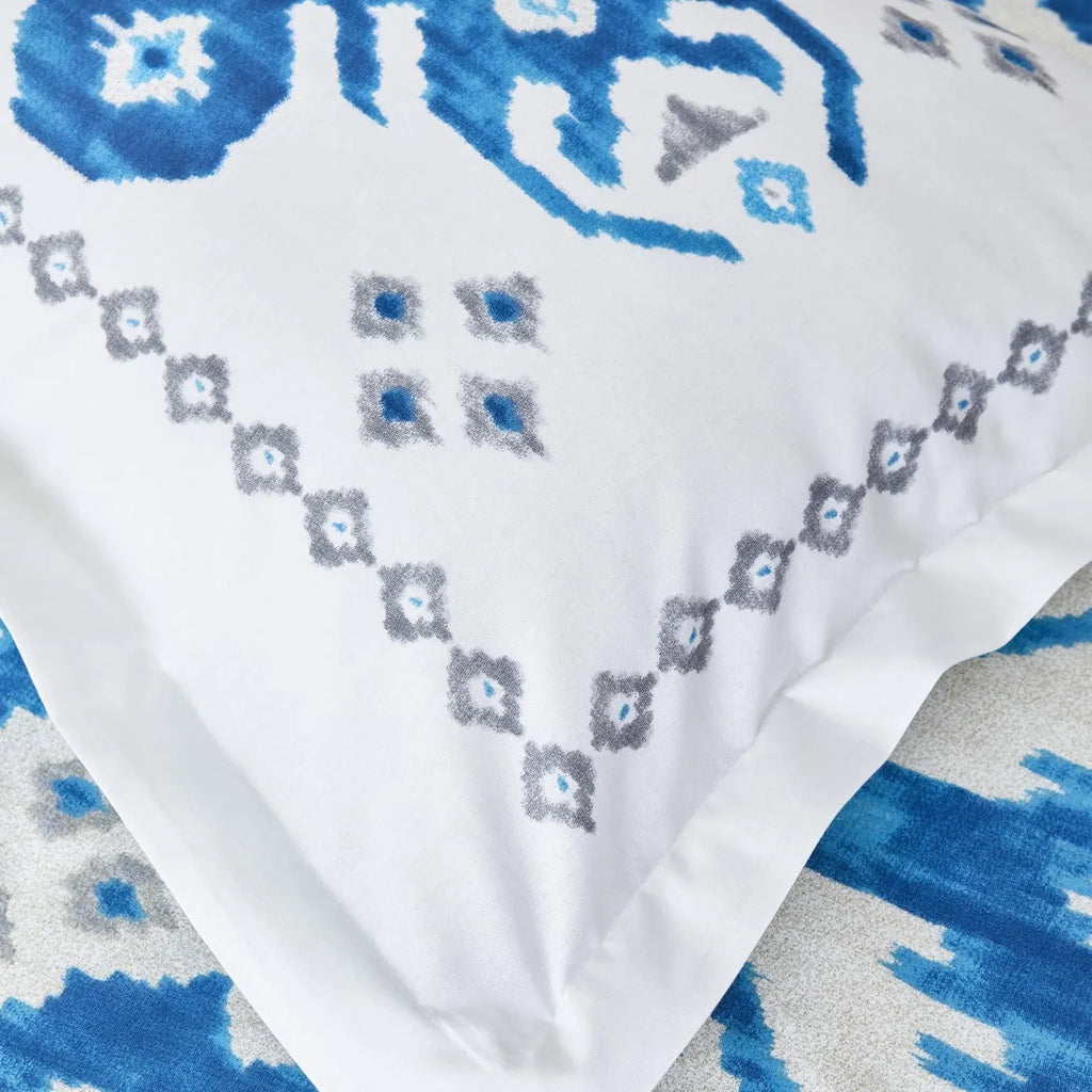 Parure de lit Karaca Home Neos single, 100% coton, bleu