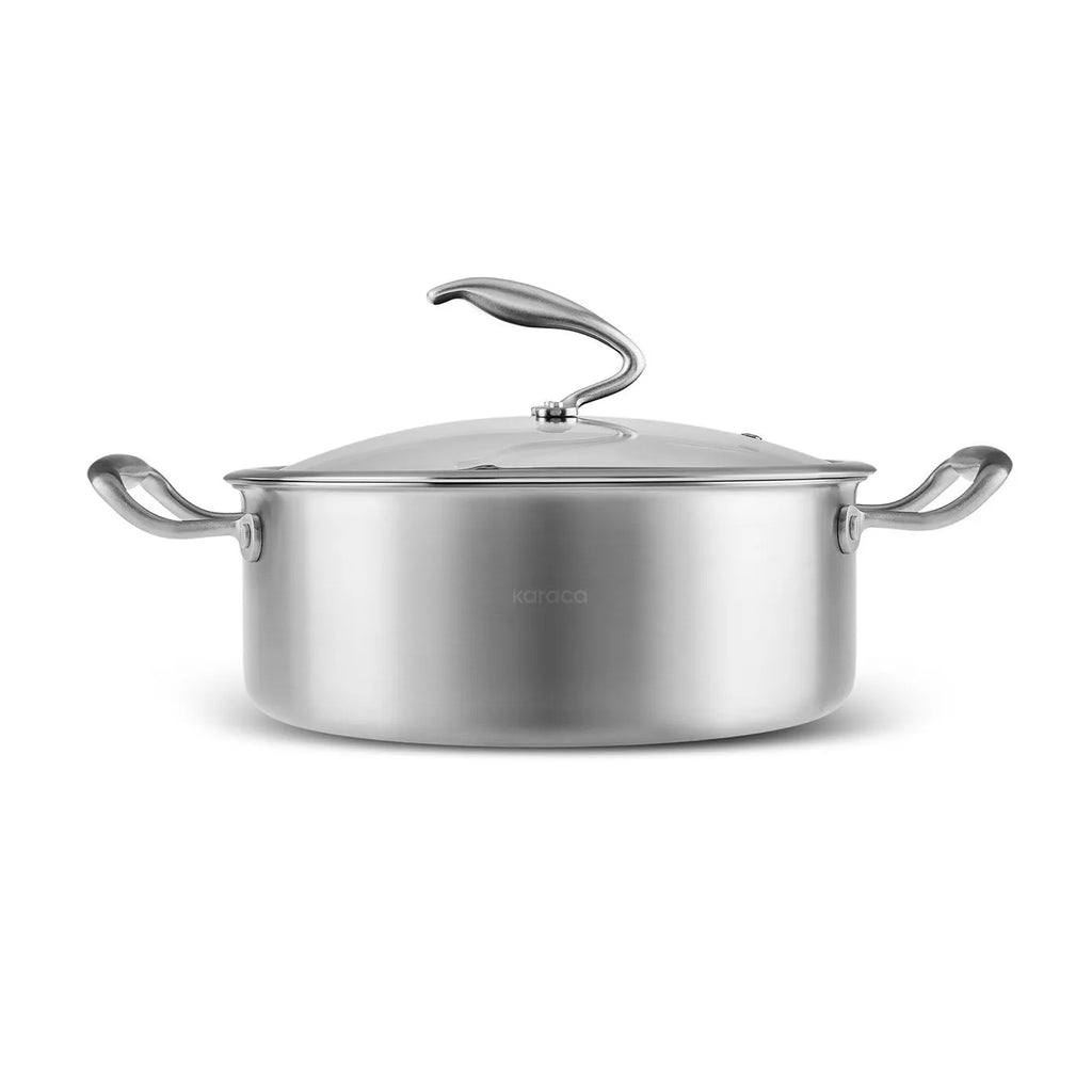 Batterie de cuisine Karaca 5Ply PowerSteel 316+, 7 pièces