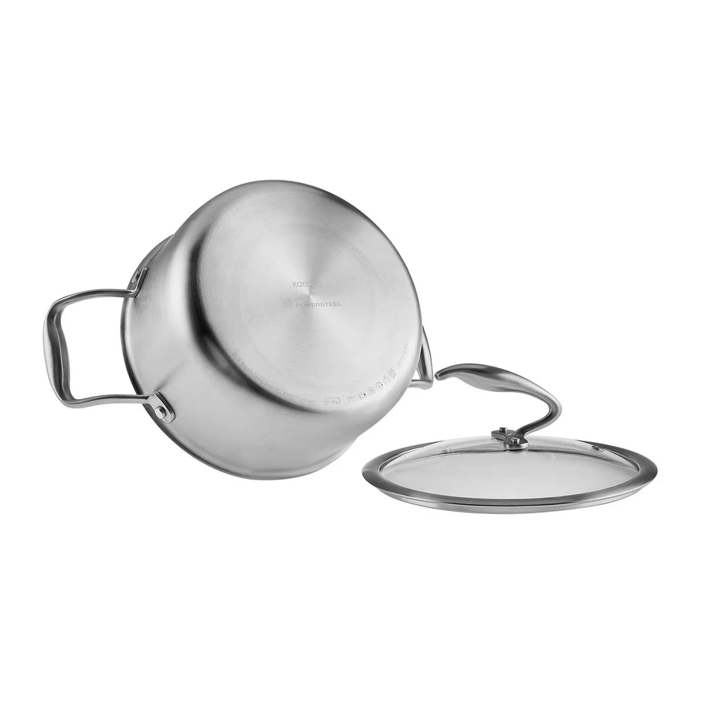 Batterie de cuisine Karaca 5Ply PowerSteel 316+, 7 pièces