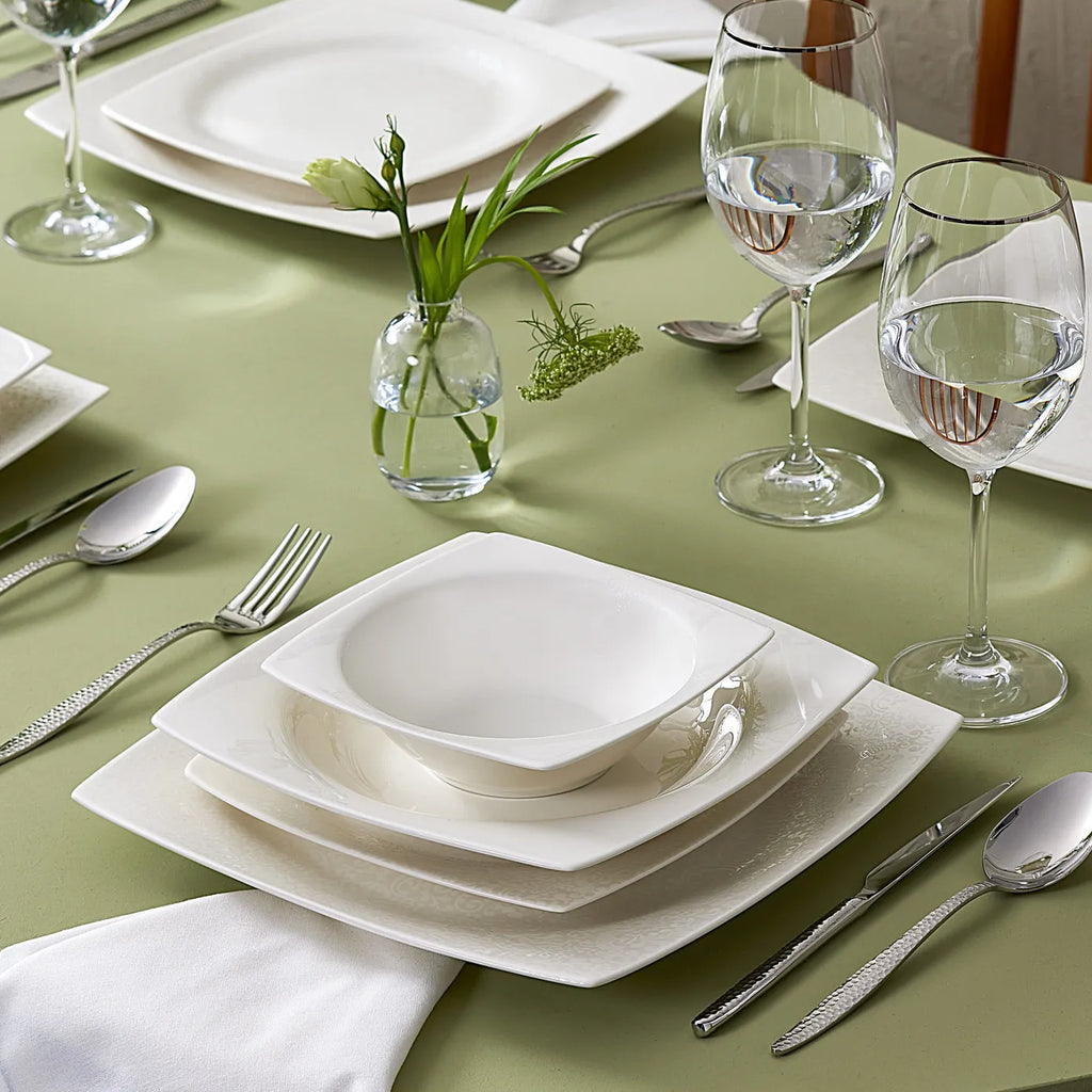 Service de table Karaca New Flava pour 6 personnes, 24 pièces, porcelaine